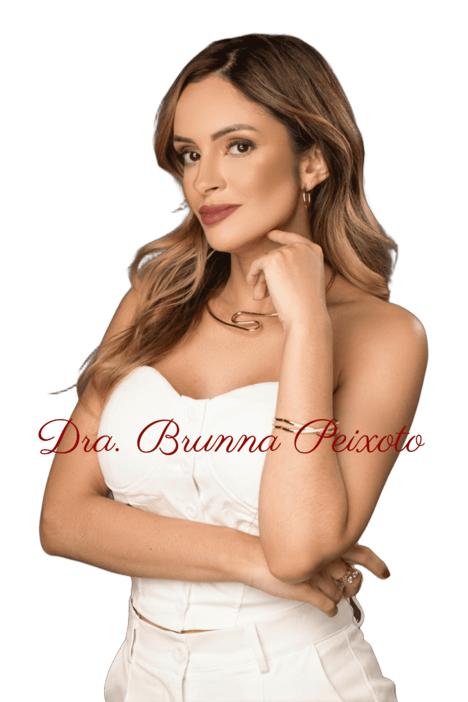 Dra. Brunna Peixoto, especialista em harmonização facial e corporal em Brasília, referência em estética avançada
